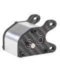 Ultralight Dual Motor Transmission With Dig Overdrive Gearbox And Slipper Pad For 1/10 RC Crawlers, aluminum case, carbon fiber motor plate