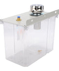 Rock Solid Heavy Duty Machine Tool Coolant Sprayer System Featuring Flexible Metal Hose 3 Liter Reservoir Magnet Base Solenoid Valve for CNC Milling Rigs clear reservoir tank