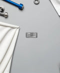 Clipper Forming Plate With Stainless Steel For Aluminum Replacement Parts Heavy Duty Pro Grade Food Packaging Accessories Enhanced Closure Bag Sealing Machine Bagging Stations stainless steel plate on gray background
