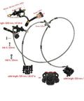 Beefed Up 32 Inch Rear Differential Axle Kit With 60V 2500W Brushless Motor And Full Drive System brake system components