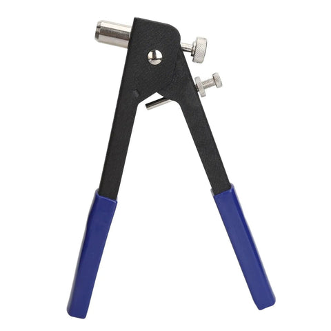 Close-up of Rivet Nut Tool Kit Gun Set 86 Piece Riveting Pack with Alloy Steel Mandrels for DIY projects.