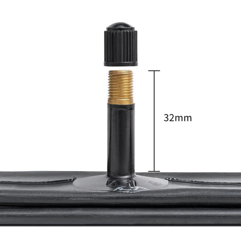 Heavy Duty 20x4 Fat Tire Inner Tubes For E Bikes And Mountain Bikes With Schrader Valve Fits 20x3.5 To 4.0 Inch Wheels