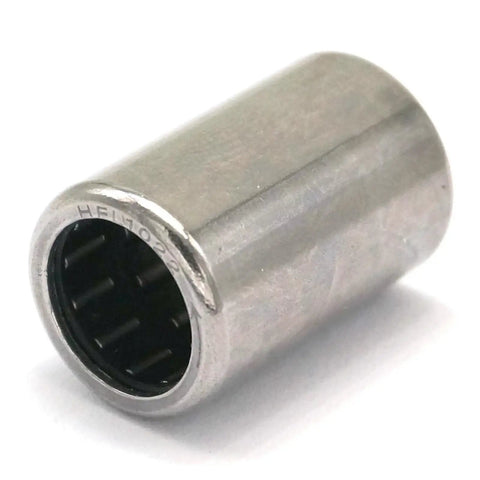 Five Piece One Way Needle Roller Bearing Set 10x14x22mm Steel clutch bushing HFL1022 showing inner roller structure.