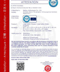 Pro Level Disposable Laser And Ipl Eye Shields For Spa Pros 40 Pair Pack Certification Document for Laser Safety