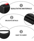 Close-up of Badass Plastic Tool Box With Rugged Carry Handle Crafted For Weekend Warriors detailing top, hinge, and handle.