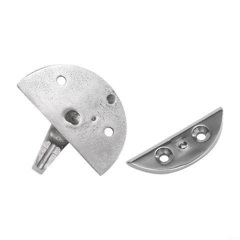 316 Stainless Steel Round Twisting Marine Boat Door Catch Latch With Hardcore Lock And Load Action Secures Hatches Bait Wells