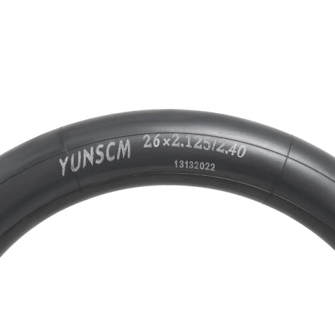 Road Ready 26 Inch Bike Inner Tube Fits 26x2.125 To 26x2.4 Tires With AV32mm Schrader Valve, Heavy Duty Butyl Tube detail