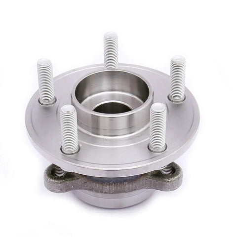 Heavy Duty Front And Rear Wheel Hub Bearing Assembly For Ford Fusion And Lincoln Mkz showing detailed bolt holes and metal finish.