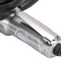 Heavy Duty Pneumatic Angle Grinder 5 Inch At 11000 Rpm showing ergonomic handle design and air inlet for workshop use.