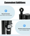 Hella Tough 8 Inch Linear Actuator 12V DC Electric Motor features round corners and reinforcement screws for stability.