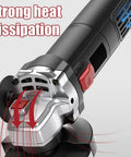 Heavy Duty 100Mm Angle Grinder Cutting Wheels And Grinding Discs For Corded 1300W Power Tools showcasing strong heat dissipation features.
