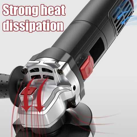 Heavy Duty 100Mm Angle Grinder Cutting Wheels And Grinding Discs For Corded 1300W Power Tools showcasing strong heat dissipation features.