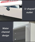 Heavy Duty EV Charger Cover Wall Mounted Rainproof Galvanized Steel Shield Hella Tough For Indoors Outdoors Plug N Play Ready With Complete Mount Kit with U-shaped outlet and water channel design.