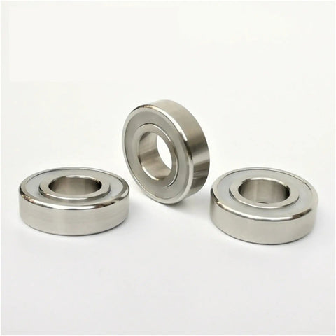 Premium 316 Stainless Steel Deep Groove Ball Bearing 75X160X37 Millimeters shown in a trio, showcasing strength and precision.