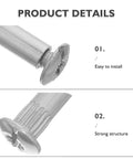 M6 Binding Screws 100 Pack Cold Rolled Steel Cabinet Connectors with smooth finish and strong structure for easy assembly.