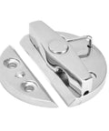 Rock Solid 316 Stainless Steel Marine Boat Cabinet Hatch With Beefy Round Box Buckle Turn Button Twist Lock Catch Latch