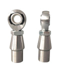 Heavy Duty Heim Joint Kit Featuring 5/8-18 Chromoly Rod End Bearings With Zinc Plated Jam Nuts For Suspension Linkage And Panhard Rods Shop Grade Hardware Built Different For Rugged Mud Crawls And Trail Ready Setup Set Of Two, showing two rod end bearings.