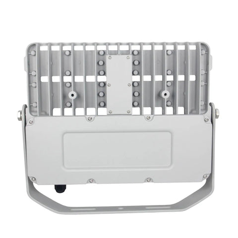 Back view of Rock Solid 400W LED Floodlight Outdoor Searchlight Waterproof with adjustable mounting bracket.