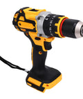 Lightweight Cordless Drill Packs A Dope Brushless Engine With One Hundred Newton Meters Of Torque That Cranks Out Two Thousand Rpm, ergonomic grip.