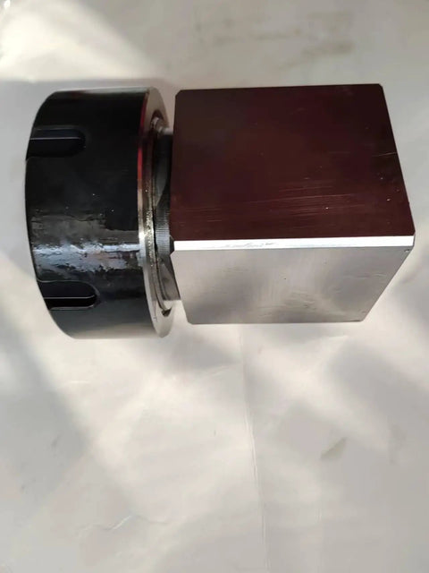 ER40 Quad Chuck System With Four-Sided Square Block For Rock-Solid Stability, Requires ER40 Collet Chuck Fitment For Secure Tool Holding