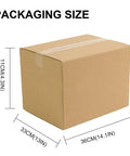 Packaging size box dimensions for Badass Heavy Duty Cordless Electric Rivet Gun And Rivet Nut Tool, 36cm x 33cm x 11cm.
