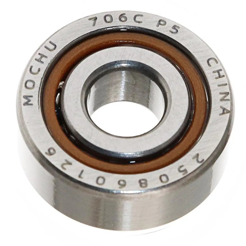 Top Shelf Precision Angular Contact Ball Bearing Single Row Metric Abec Five Grade featuring 6mm inner diameter and 17mm outer diameter.