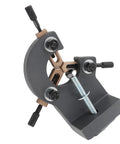 Rugged Mini Lathe Steady Rest With Rock Solid Aluminum Alloy Body And Triple Point Stability for 0618 CJ 7X12 7X14 3B Bench Lathes.