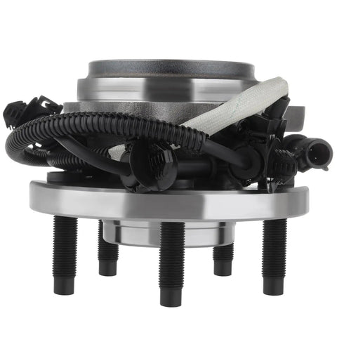 Heavy Duty Front Wheel Bearing And Hub Assembly With Abs Sensor For Ford Ranger Mountaineer Explorer Sport 5 Lug 27 Splines close-up view