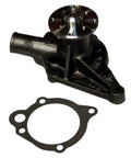 Pro Grade Oe Replacement Water Pump With Gasket for engine cooling, showcasing metal construction and precision design.
