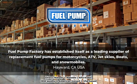 Heavy Duty Electric Fuel Pump Built Tough For Yamaha Rider Crews Swapping Oem 3yx139070200 Straight Bolt Up For V Star Xvs650 And Xvs1100 From 1998 To 2002 Sick Reliable Kick - Fuel Pump Factory warehouse filled with boxes.