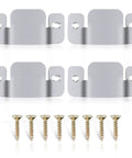 Heavy Duty Sectional Sofa Connector Brackets Keep Your Couch Locked Down Tight, includes metal brackets and screws.