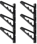 Heavy Duty Snowboard Wall Mount Rack Adjustable Ski Storage System Hella Secure indoor gear holder ABS brackets for wall.