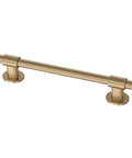 Top Shelf 10 Pack Adjustable Cabinet Handles In Elegant Champagne Bronze Finish showing sleek design and solid metal for kitchen and bathroom.