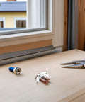 Replacement Drawer Glides Kit With Quick Install And Heavy Duty Support Plastic And Metal Drawer Slides on workbench