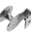 Stainless Steel Glass Door Pull Handles Set Of 2 For 5 To 8mm Glass Thickness 28mm Round Knobs Rust Resistant Scratch Resistant Hardware