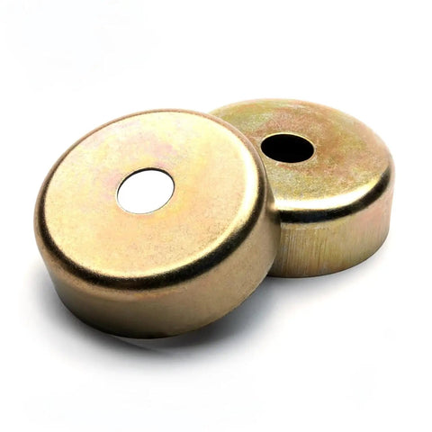 Rock Solid Front Caster Wheel Bearing Kit With Threaded Axle Sleeve For Zero Turn Mowers Fits Emak Lazer Z Series washers with holes.