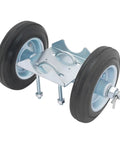 Heavy Duty Sliding Gate Hardware Kit With Rock Solid Double Roller Track Handles 600 Lbs smooth rolling gate wheels.