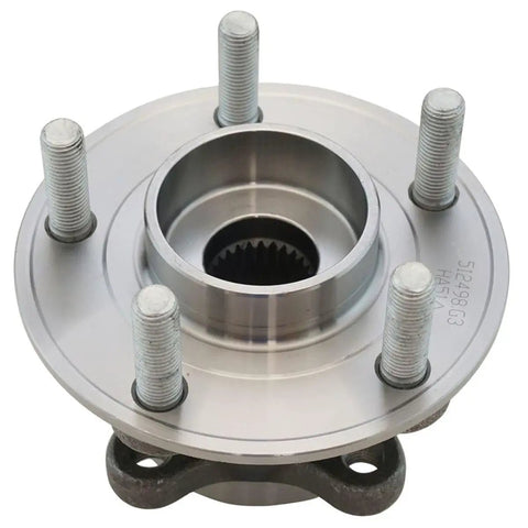 Built Bombproof Garage Tested Kit For Ford Fusion 2014 To 2019 And Lincoln Mkz Front Rear Wheel Hub Bearing Assembly close-up view.