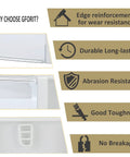 Right Side Refrigerator Door Shelf Replacement For RF263BEAESG AA RF263TEAESG RF263TEAESR durability features image