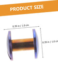 Rock Solid Chicago Screws And Heavy Duty Binding Bolts For Scrapbooks Photo Albums Crafting Gear, showing product size 0.39 in / 1.0 cm.