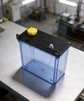 Sileduove 3L CNC Machine Lubrication Water Box With Built In Filter Oil Tank For Lathe Milling Drill Efficient Cooling System 210X128X180mm with clear plastic material