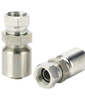 20Pcs BSPP Female Thread 60 Degree Cone High Pressure Hydraulic Hose Fittings Set 22611D 06 06PKAST connectors, close-up view