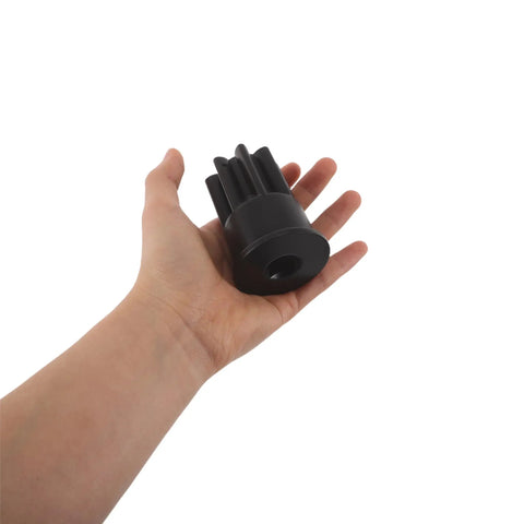 Heavy Knucklebuster Engine Hold Down Wrench For Caterpillar 3200 And 3406 Diesel Generators shown in hand for size reference.