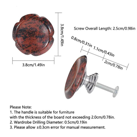 Top Quality Ten Pack Natural Quartz Geode Druzy Stone Cabinet Knobs With Gold Plated Handles, red stone, 3.8cm, for kitchen and bathroom decor.