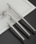 10 Pack 5 Inch Brushed Satin Nickel Cabinet Handles (128mm) For Kitchen Cabinets And Drawers Cupboard Pulls Hardware