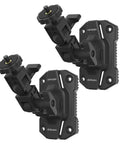 Trail Camera Mounting Bracket With One Quarter Twenty Threaded Insert 360 Degree Rotating Adjustable Holder for cameras