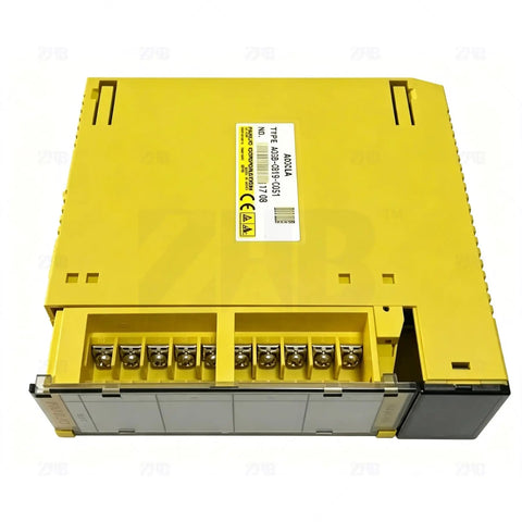 Rugged Beefy CNC IO Module For Machine Automation Digital IO Board With Plug And Play Setup Built For Long Lasting Operation And Stable Signal Transmission Compatible With A03B 0819 C185 A03B 0826 J185 A03B 0807 C185 Industrial Control Spare Parts, yellow terminal block