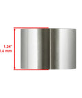 Bulletproof One Way Primary Clutch Bearing For Polaris Ranger XP 900 2014 2015 2016 CVT Replacement shown at 1.24 inches