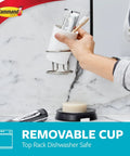 Bathroom Accessory Organizer With Two Medium Water Resistant Strips Satin Nickel Finish Holds Up To 2 Lb on marble wall