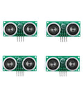 Four Pack RCWL-1601 Ultrasonic Ranging Sensor Modules Compatible With HC-SR04 3V-5V Wide Voltage 40KHz Distance Sensor For DIY Kits And Arduino Projects Up To 450 CM.